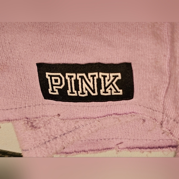 PINK Cold Shoulder‎ Purple Hoodie Size Small - Picture 6 of 6